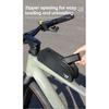 WEST BIKING Bicycle Top Tube Bag Aerodynamic Low Drag Fit Bike Frame Zip Bag Waterproof Wind-breaking Ultralight Cycling Bags