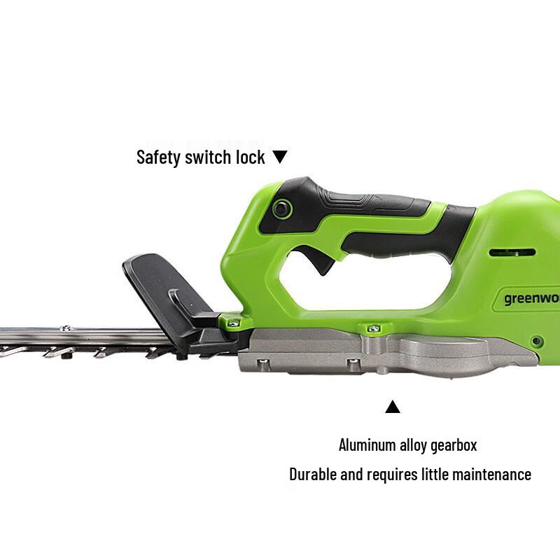 Greenworks 40V Cordless Dual-Blade Hedge Trimmer CN plug (adapter included)
