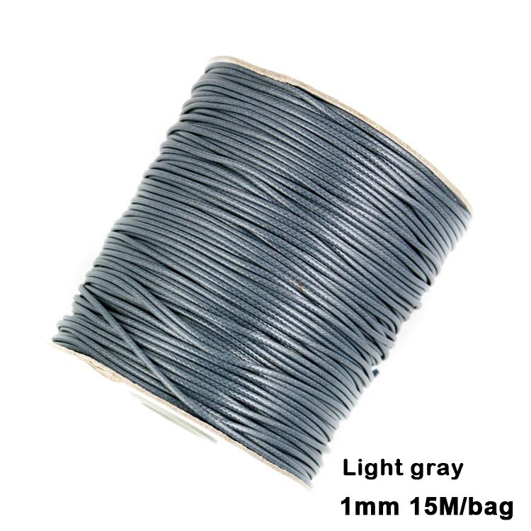 Разноцветные вощеные хлопковые шнуры для макраме, ювелирные бусины, изготовление ювелирных изделий своими руками