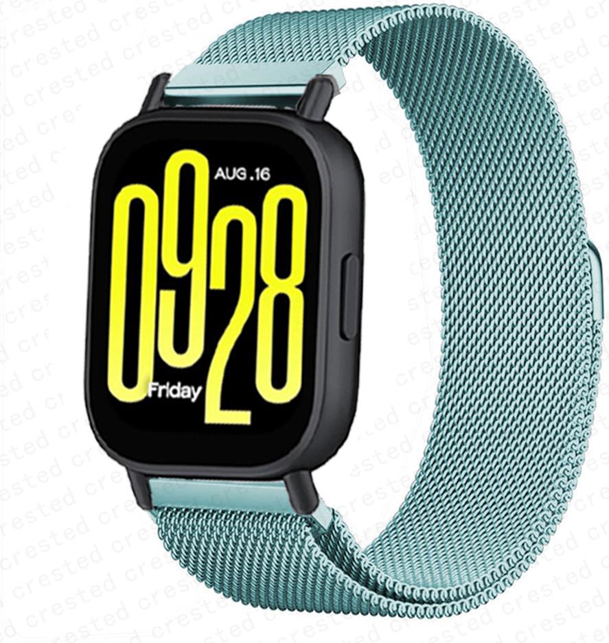 Миланский браслет для Xiaomi Redmi Watch 5 Active Металлический Браслет из Нержавеющей Стали ремешок Redmi Watch 5 Lite Магнитный Браслет