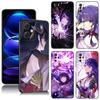 Genshin Impact Raiden Shogun Baal Black Phone Case For Xiaomi Redmi Note 10 11 11S 12 13 4G 8 9 11T Pro 5G Plus 8T 9S 10S 12S