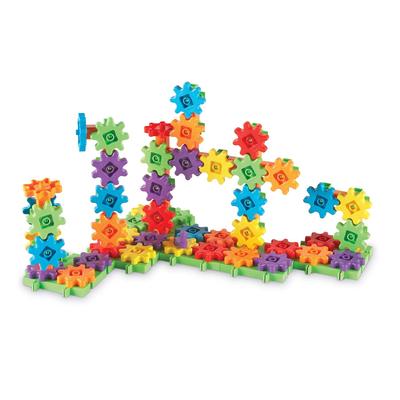 Learning Resources Цветные Шестеренки Делюкс Набор, 100 Деталей, Игрушечные Шестеренки, LER9162, Оригинальный