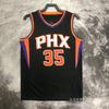 Phoenix Suns NBA Basketball Jersey Kevin Durant 35 Embroidered Fan Wear Cotton V-Neck Sleeveless Sportswear Men Women