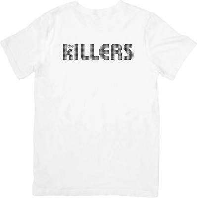 Музыкальная футболка The Killers Унисекс Подходит для мужчин и женщин Качественная хлопковая футболка