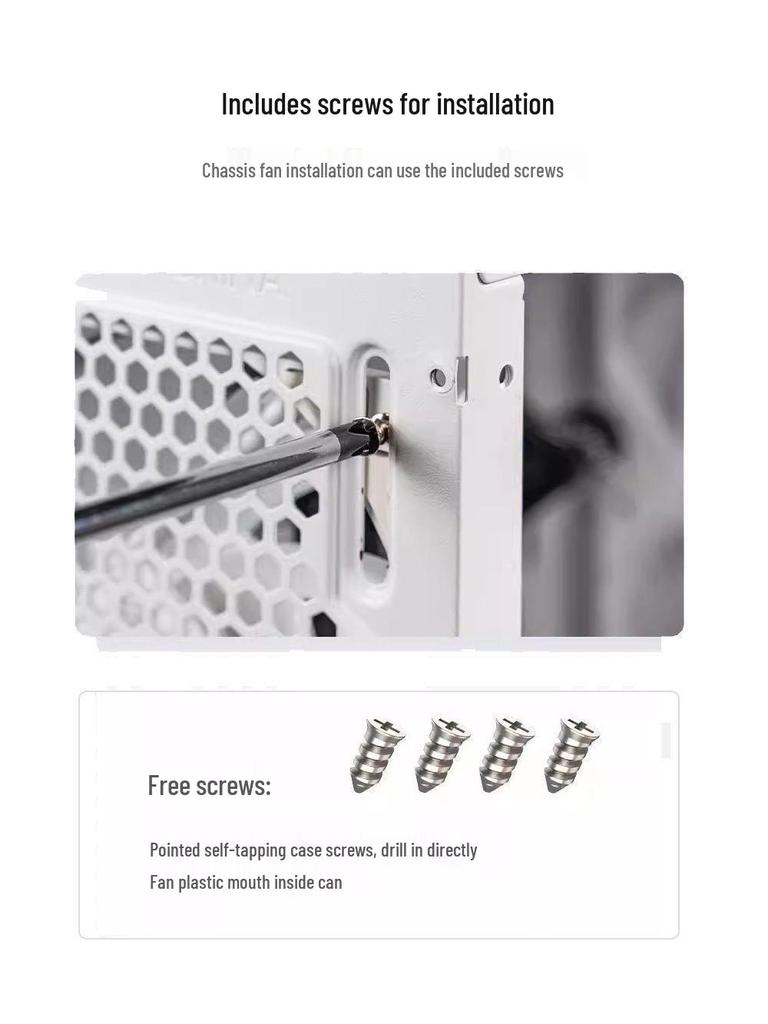 Prism 9 Pro ARGB 12CM Silent Desktop Case Fan - 5V Synchronization for Air Cooling & Heat Dissipation