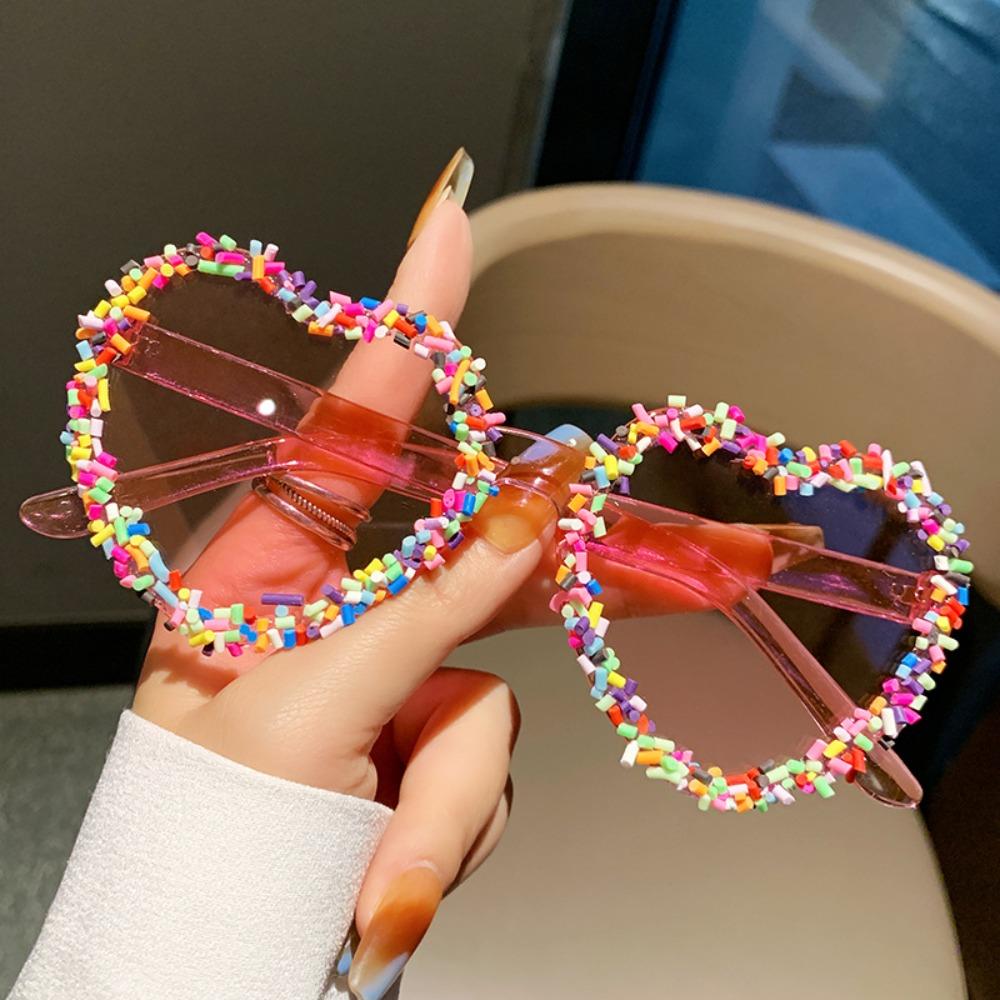 Heart Shape Love Heart Sunglasses Luxury Punk Sunglasses Trendy Vintage Sunglasses Party Eyewear