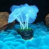 Аквариумные светящиеся искусственные медузы, силиконовые имитации водных растений, флуоресцентные