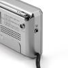 Panasonic Radio RF-P155-S FM AM Wide FM Compatible Silver