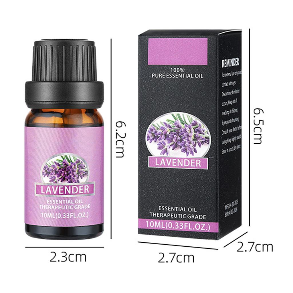 10ml Relaxing Massage Oil for Body Care, Soothing Aromatherapy Gift Set with Moisturizing Hydration for Skin
