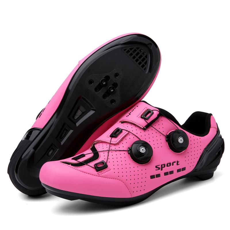 Road bike lock shoes men's cycling shoes hard sole unlocked cycling shoes mountain cycling shoes