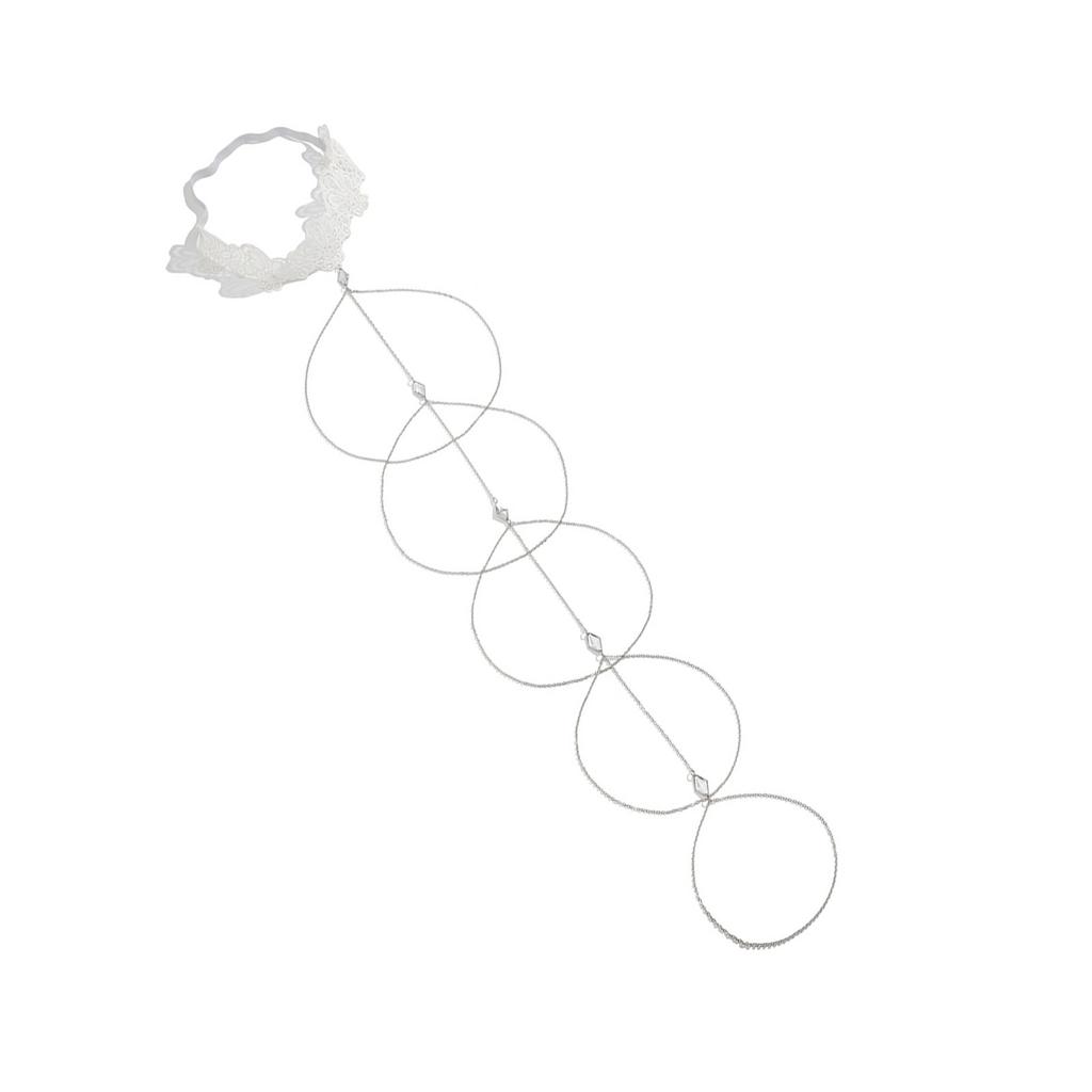 Многослойные кружевные стили, цепочка, сплавы, кисточки, цепочка на ногу, трендовые сетки, цепочка на бедро для женщин, модный аксессуар