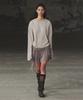 Insilence Woman Smoking Mini Skirt Mocha