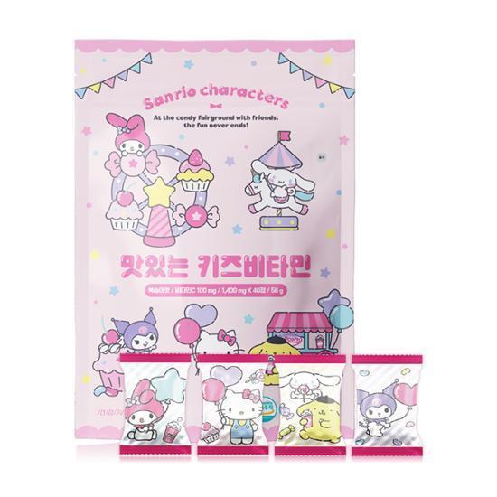 Artex Sanrio Characters Delicious Kids Vitamin C 40 Tablets