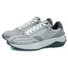 Li Ning CF Tian Ling Leather Fabric Comfortable Low Top Sports Casual Shoes Men Sneakers Light-Grey AGLR179-1