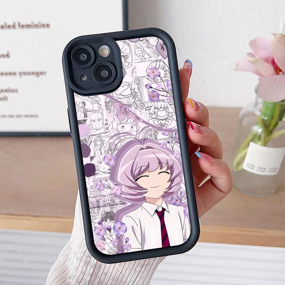 Аниме Наджими Осана Чехол для мобильного телефона для iPhone 17 16 15 14 13 12 11 Air Pro Max Plus Утолщенный ТПУ Цветной Чехол Обложка Красивый
