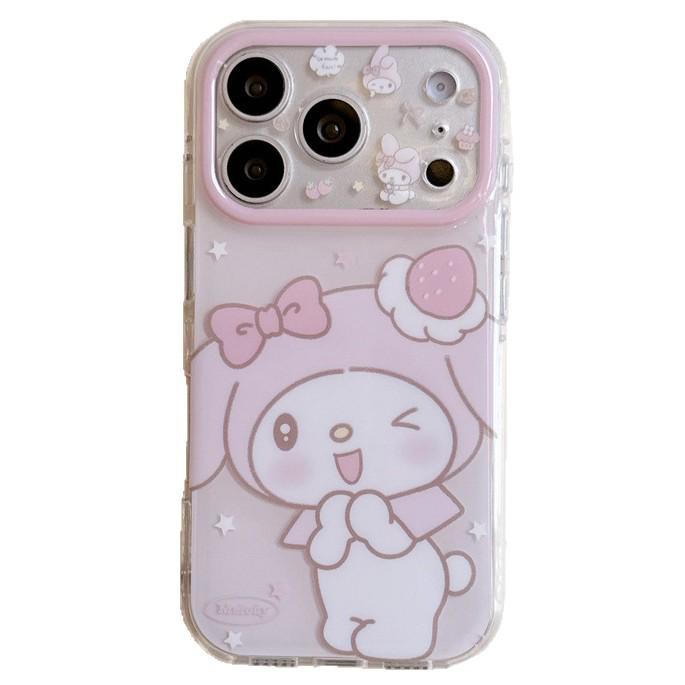 Чехол для телефона Cinnamoroll Sheep Heart для iPhone 17/16 Pro Max/15 Pro