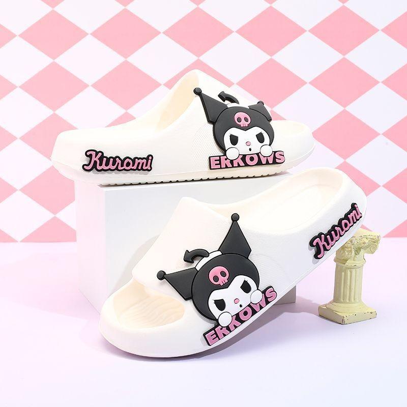 Очаровательные детские тапочки в мультяшном стиле, удобные, нескользящие, мягкие шлепанцы из ЭВА для девочек, разных цветов и размеров, идеально подходят для дома.