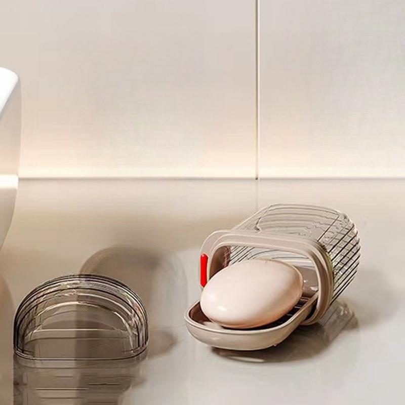 1 шт. креативная портативная дорожная мыльница с герметичной крышкой и дренажем для ванной комнаты, дома, на открытом воздухе, походов, аксессуаров для ванной комнаты