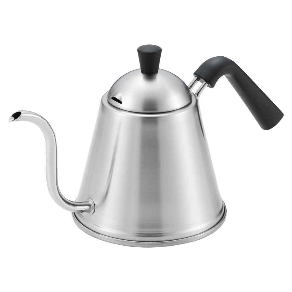 Yoshikawa Made In Japan Drip Pot 1.0L IH Compatible Silver Seas Cooking YJ2380