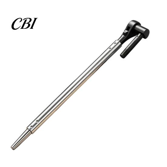 Industrial Grade Cargo Fastening Wrench Ratchet Winch Tensioner Wrench, Heavy-Duty Truck Strap Tool, Bar, Reversible Bar for Flatbed Trailers