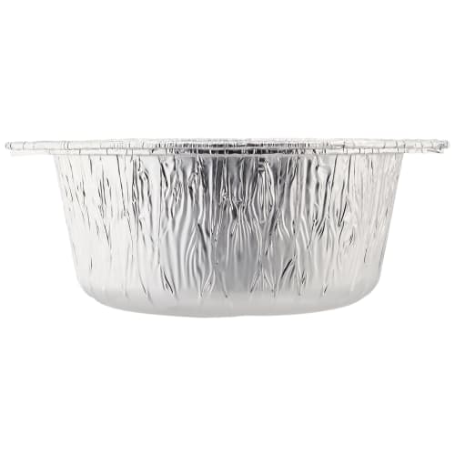 PEARL METAL Aluminum Foil Round Pot, Deep, 20cm, 2.4L, Pack of 3, for Ramen, Udon, and One-Person Cooking (HB-5739)