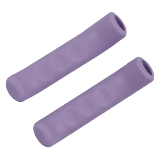 1 Pair Shock Absorption Scratch Proof Bicycle Brake Handlebar Covers Easy Installation Non-slip