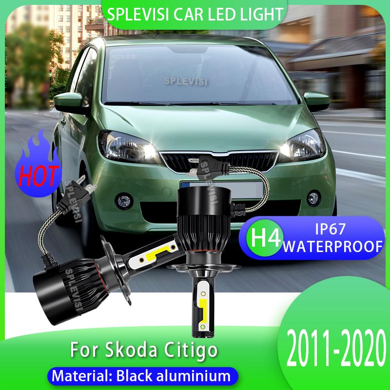 LED Bulbs Dust and Waterproof 3-year warranty LEDs For Skoda Citigo 2011- 2011 2012 2013 2014 2015 2016 2017 2018
