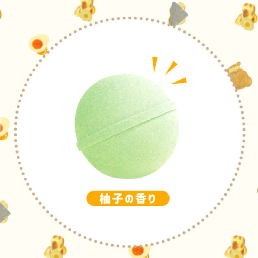 Из Nol Corporation Oden Bath Ball Персонаж Мяч для ванны с талисманом 60 г Игрушка Бомбочка для ванны Товары для ванны Газированные напитки Девочки Мальчики Детские сады Начальная школа