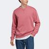 Adidas All Season Embroidered Logo Crew Neck Sweatshirt Men Tops Rock-Layer-Pink IC9808