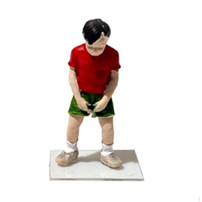 Миниатюрная фигурка 1/64, расписанная вручную 1:Смола Масштаб 64 Крошечная Фигурка Человека для Фотореквизита