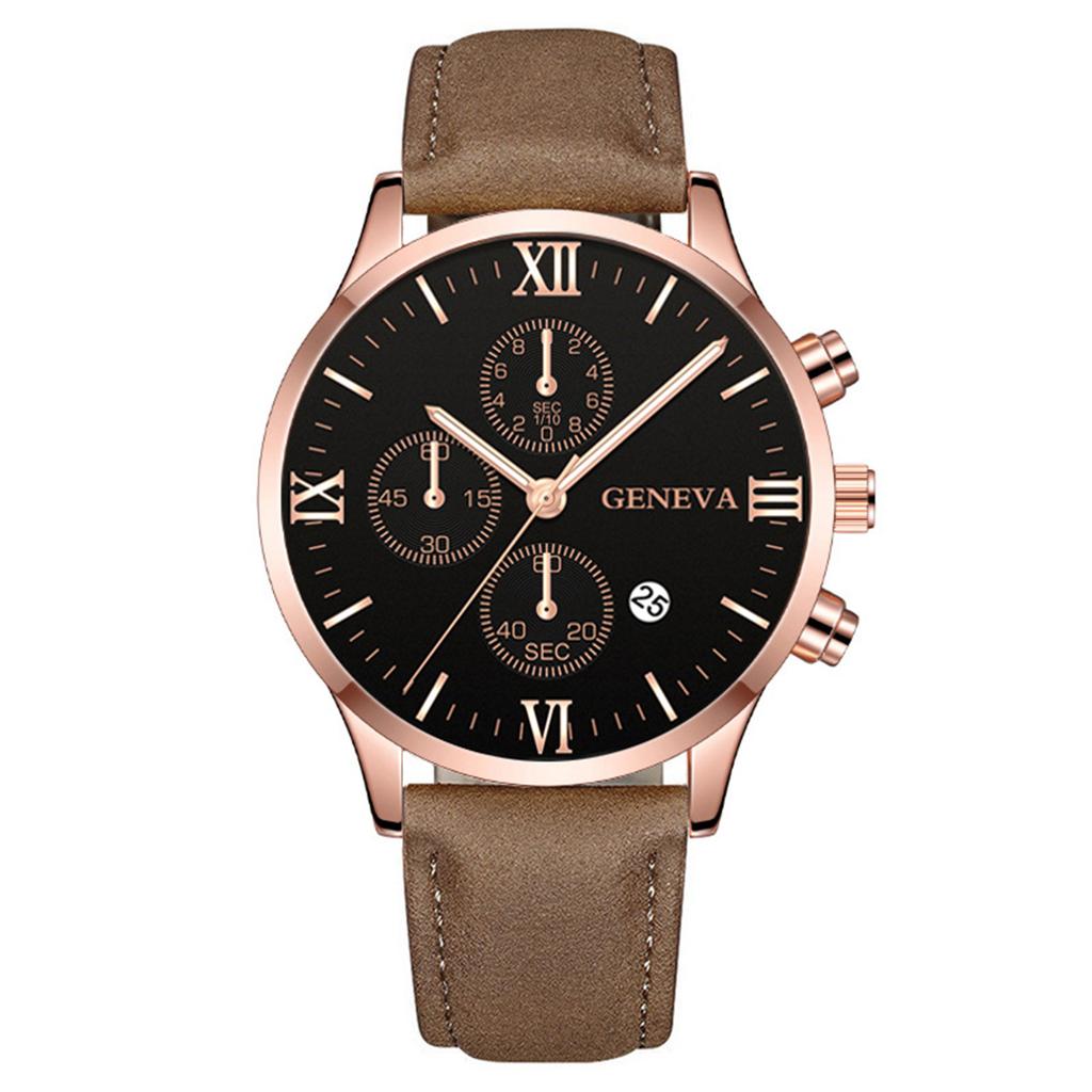 Men's Luminous Running Alarm Clock Watch