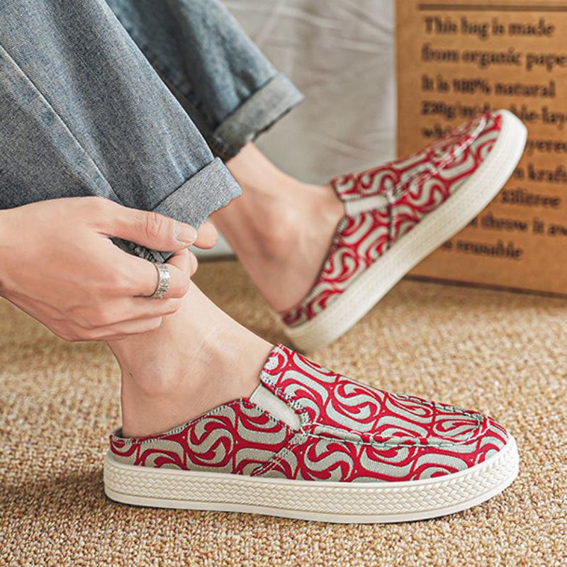 Обувь Летние сандалии Мужские повседневные парусиновые тапочки для мужчин Дизайнерские роскошные дешевые корейские резиновые ликвидационные элегантные Eva Fun