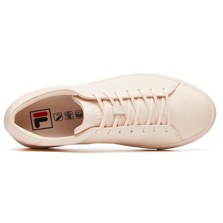 FILA 1911 Synthetic Leather Comfortable Low top Skateboard Shoes Women's Light Soft Pink F12W044325FSP