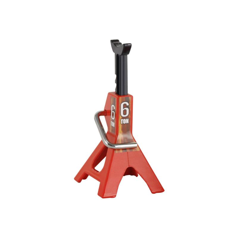 1/10 Scale RC Car Jack Stands – 6T & 3T Mini Metal Jack Stands for RC Crawler Truck Accessories