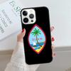 Guam Flag Phone Case cover For iPhone 17 Air 15 16 16e 14 13 Pro Max Coque 12 11 Pro Max For Apple PLUS fundas