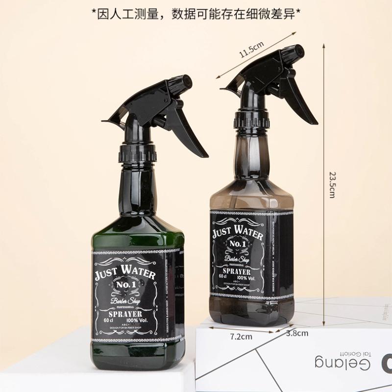 400 мл парикмахерский распылитель для салона парикмахерские инструменты для волос распылитель воды ретро виски масло головка лейка