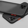 Роскошный противоударный матовый чехол для iPhone 14 13 12 11 Pro Max X Xs XR 7 8 Plus, силиконовый бампер, прозрачный жесткий чехол из ПК