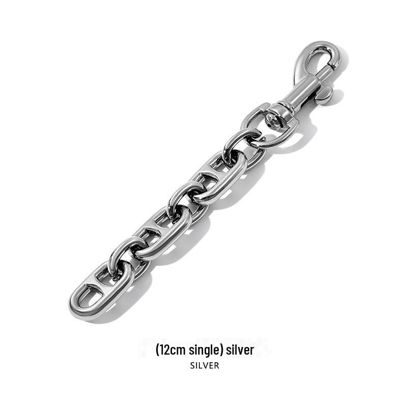 Женская сумка-слингер подмышкой с коротким ремешком и декоративной цепочкой, SP-21, совместима с сумками-седлами GU Chi.