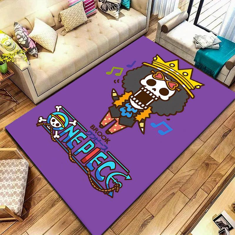 One Piece Anime Carpet Rug For Living Room Bedroom Home Sofa Decoration,kids Play Nonslip Floor Mat