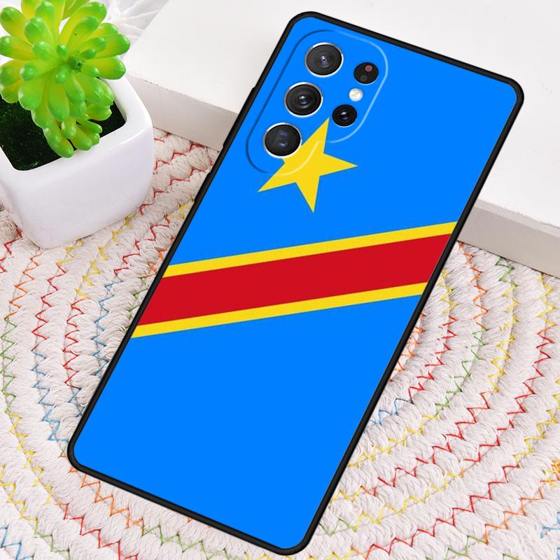 Чехол для телефона Флаг Конго для Samsung Galaxy note 10 pro S26 Ultra S23 S24 FE S25 S21 S22 PLUS ударопрочный