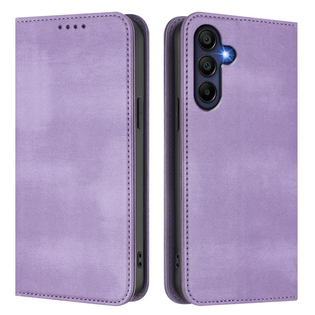 For Samsung Galaxy A26 5G Wallet Cases Retro Texture RFID Blocking Leather Phone Cover