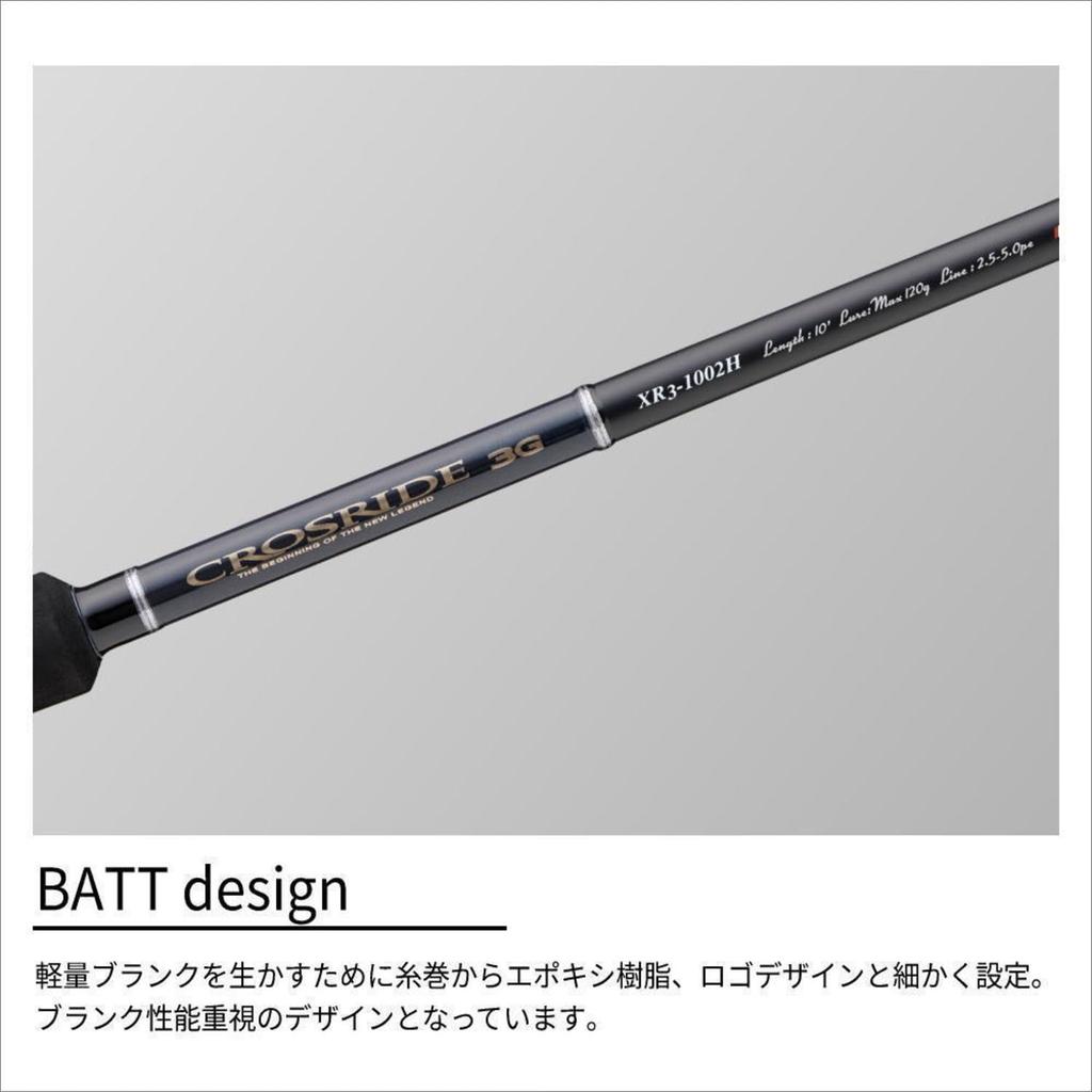 Major Craft Удилище для берегового джиггинга Cross Ride 3G XR3-1002M