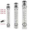 LZM-15L Acrylic panel flowmeter(flow meter) without control valve for liquid and Gas
