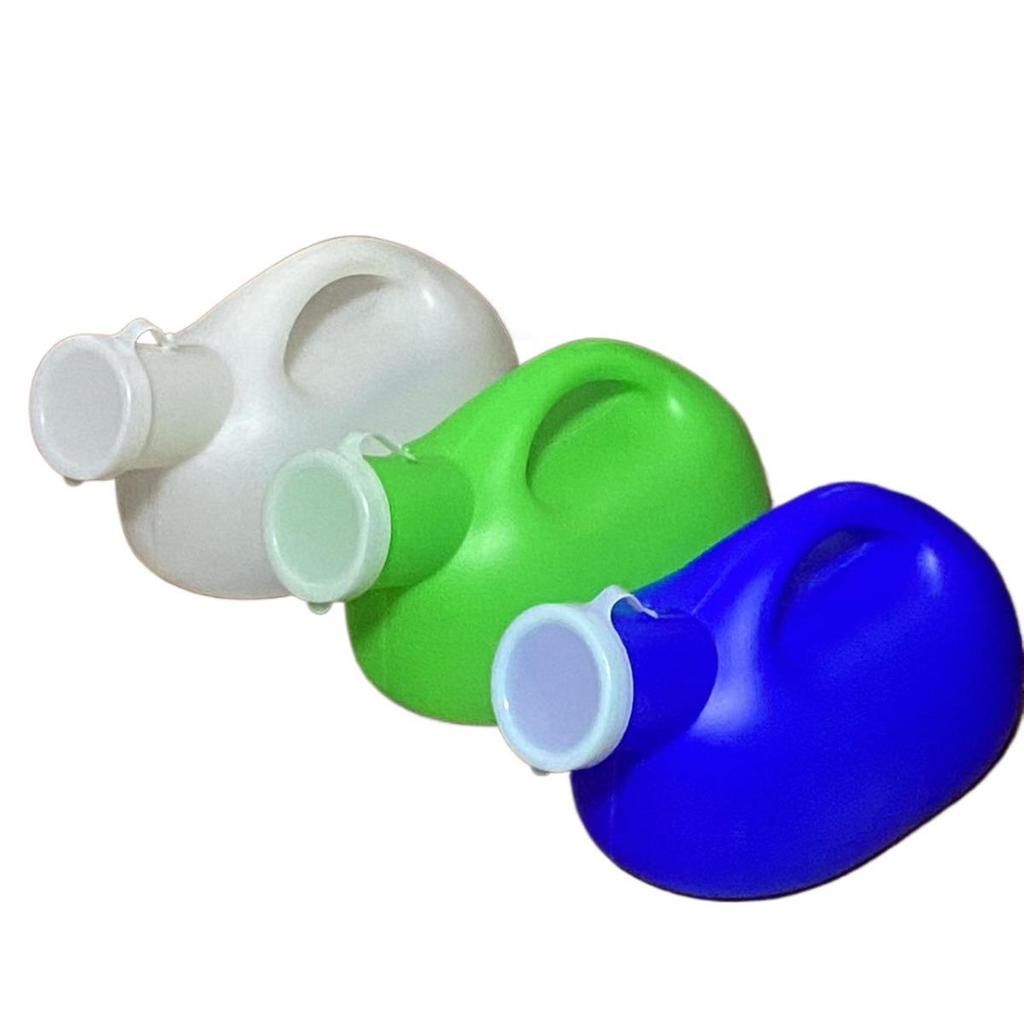 Men's Thickened Potty with Cover & Anti-Slip Ring - Odor-Free