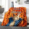 Customizable Peter Rabbit1 Throw Blanket – Personalized Name, All-Season Cozy Snug Blanket, Machine Washable, Personalized Blanket