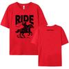 Women Clothing Jessie Ware Ride T-shirt Summer Short Sleeve Loose Unisex Tshirts Design Graphic Printing Merch Cotton Soft Tees