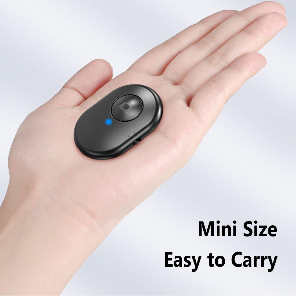 Camera Controller Rechargeable Remote Control Button Shutter Release Self-Timer Bluetooth Wireless
