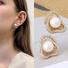 Luxury Retro Pearl Earrings: Elegant, Anti-Allergy 925 Silver, European, American Style