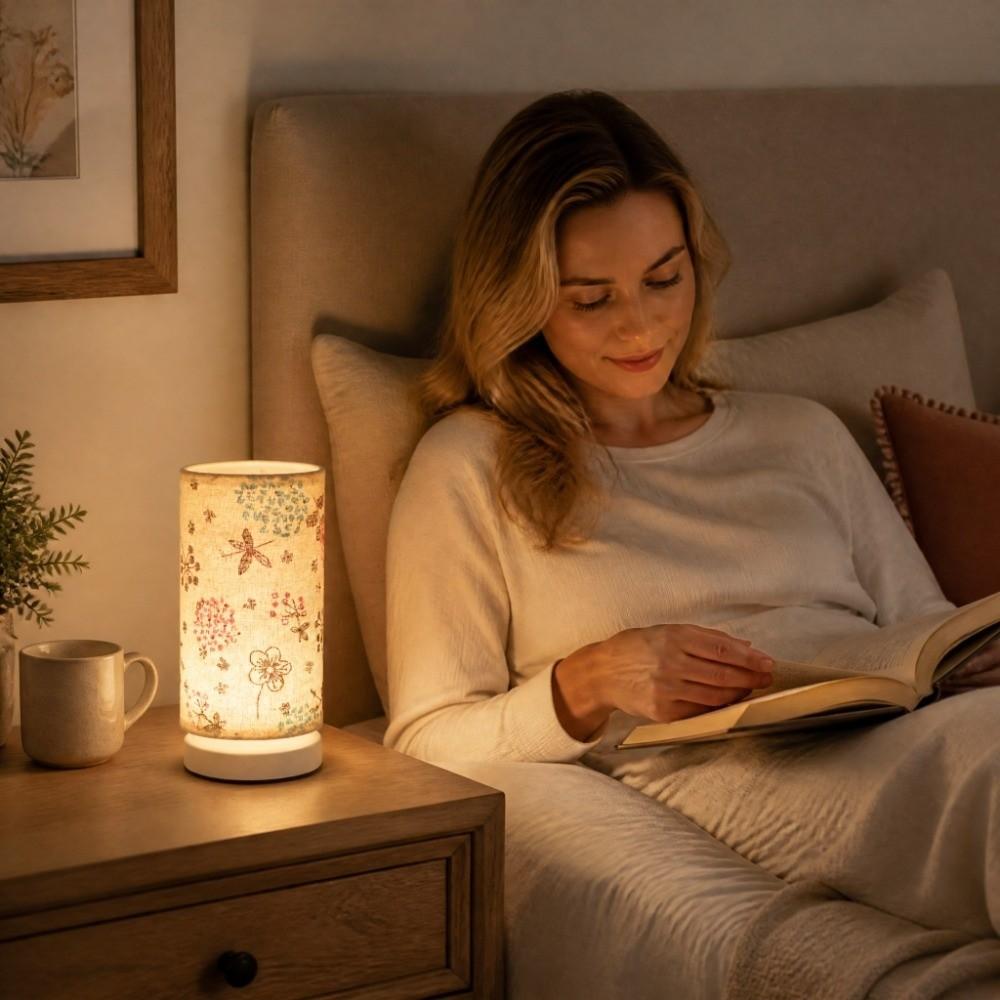 LED Desktop Decoration Lamp USB Plug in Table Lamp Simple Bedside Night Lamp Living Room