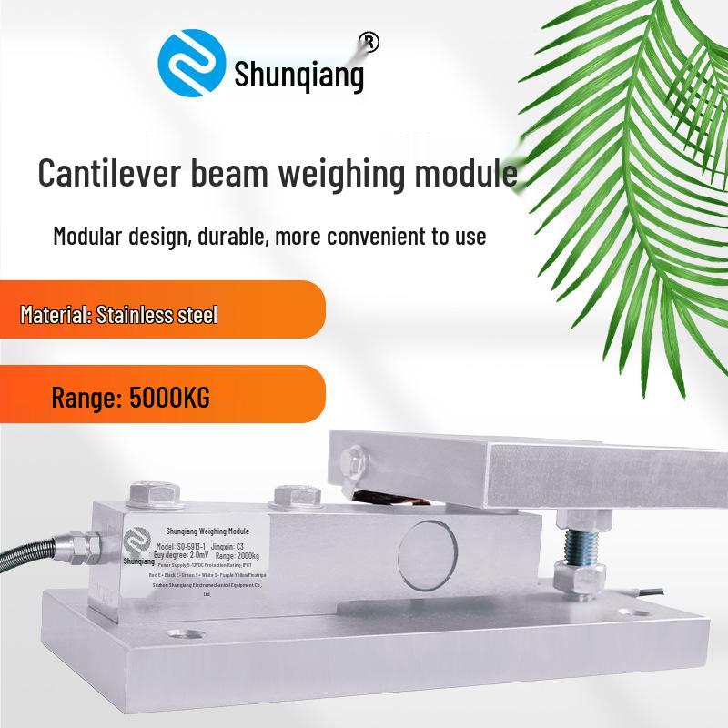 Shunqiang SB Weighing Module: 3t Metering Tank, 5t Tank Body, 10t Reactor